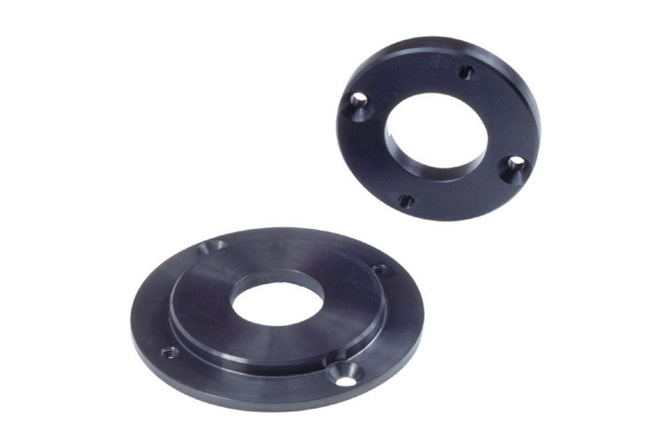 定位环LR501 Material: 100% recycled reinforced Nylon Maximum temperature: 380˚F (190˚ C) Compatible with LR501. 5/16-18 screws included.